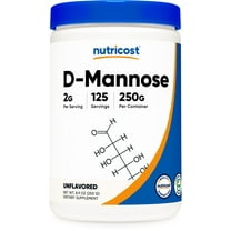 Nutricost D-Mannose Powder 250g, 2g Serving - Non-GMO, Gluten Free Supplement