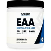 Nutricost EAA Powder 30 Servings Unflavored - Essential Amino Acids Supplement