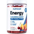 thumbnail image 1 of Nutricost Energy Complex Stickpack (20 servings) Fruit Punch Flavored - Gluten-Free + Non-GMO, 1 of 2