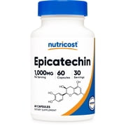 Nutricost Epicatechin (1,000mg) 60 Capsules - Vegan, Gluten-Free, GMO-Free, 30 Servings