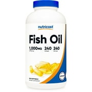 Nutricost Fish Oil Supplement 1000mg, 240 Softgels - 560mg of Omega-3