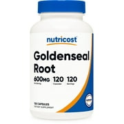 Nutricost Goldenseal Root Supplement 600mg, 120 Capsules