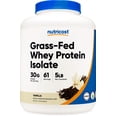 thumbnail image 1 of Nutricost Grass-Fed Whey Protein Isolate Powder (Vanilla) 5LBS - Non-GMO, Gluten Free, 1 of 5
