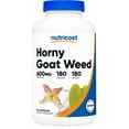 thumbnail image 1 of Nutricost Horny Goat Weed Extract (Epimedium) 600mg Capsules, 180 Servings - Gluten Free & Non-GMO Supplement, 1 of 5