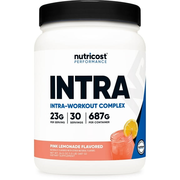 Nutricost Intra-Workout Powder (Pink Lemonade) 30 Servings - Workout Complex, Non-GMO Supplement