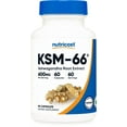 thumbnail image 1 of Nutricost KSM-66 Ashwagandha Root Extract Supplement 600mg, 60 Vegetarian Capsules, 1 of 4