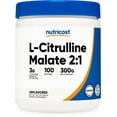 thumbnail image 1 of Nutricost L-Citrulline Malate (2:1) Powder 300 Grams (Unflavored) - Gluten Free Supplement, 1 of 5