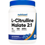 Nutricost L-Citrulline Malate 21 Supplement, 600 Grams Blue Raspberry
