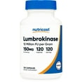 thumbnail image 1 of Nutricost Lumbrokinase Capsules 150 mg (120 capsules) - Gluten-Free, Vegan, GMO-Free, 1 of 2