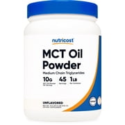 Nutricost MCT Oil Powder 1LB 16oz - Medium Chain Triglyceride Supplement