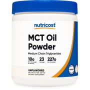 Nutricost MCT Oil Powder 8oz - Supplement Best For Keto, Ketosis, and Ketogenic Diets