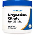 thumbnail image 1 of Nutricost Magnesium Citrate Powder Supplement (250 Grams) Unflavored - Gluten Free & Non-GMO, 1 of 5