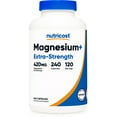 Nutricost Magnesium+ Extra Strength 420mg, 240 Capsules 120 Servings