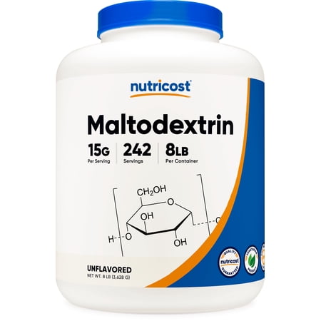 Nutricost Maltodextrin Powder 8LBS - Non-GMO Supplement