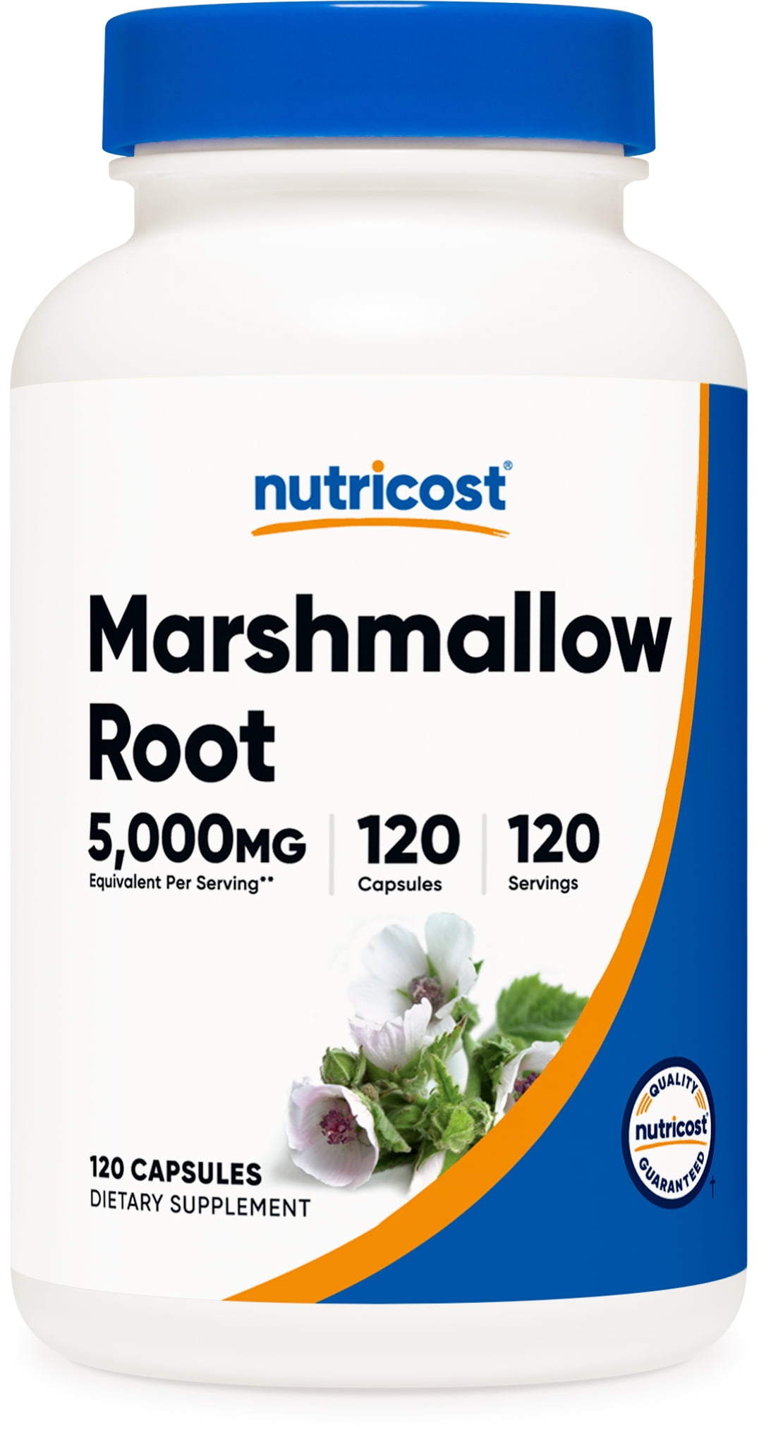 Nutricost Marshmallow Root Supplement, 500mg, 120 Non-GMO Vegetarian