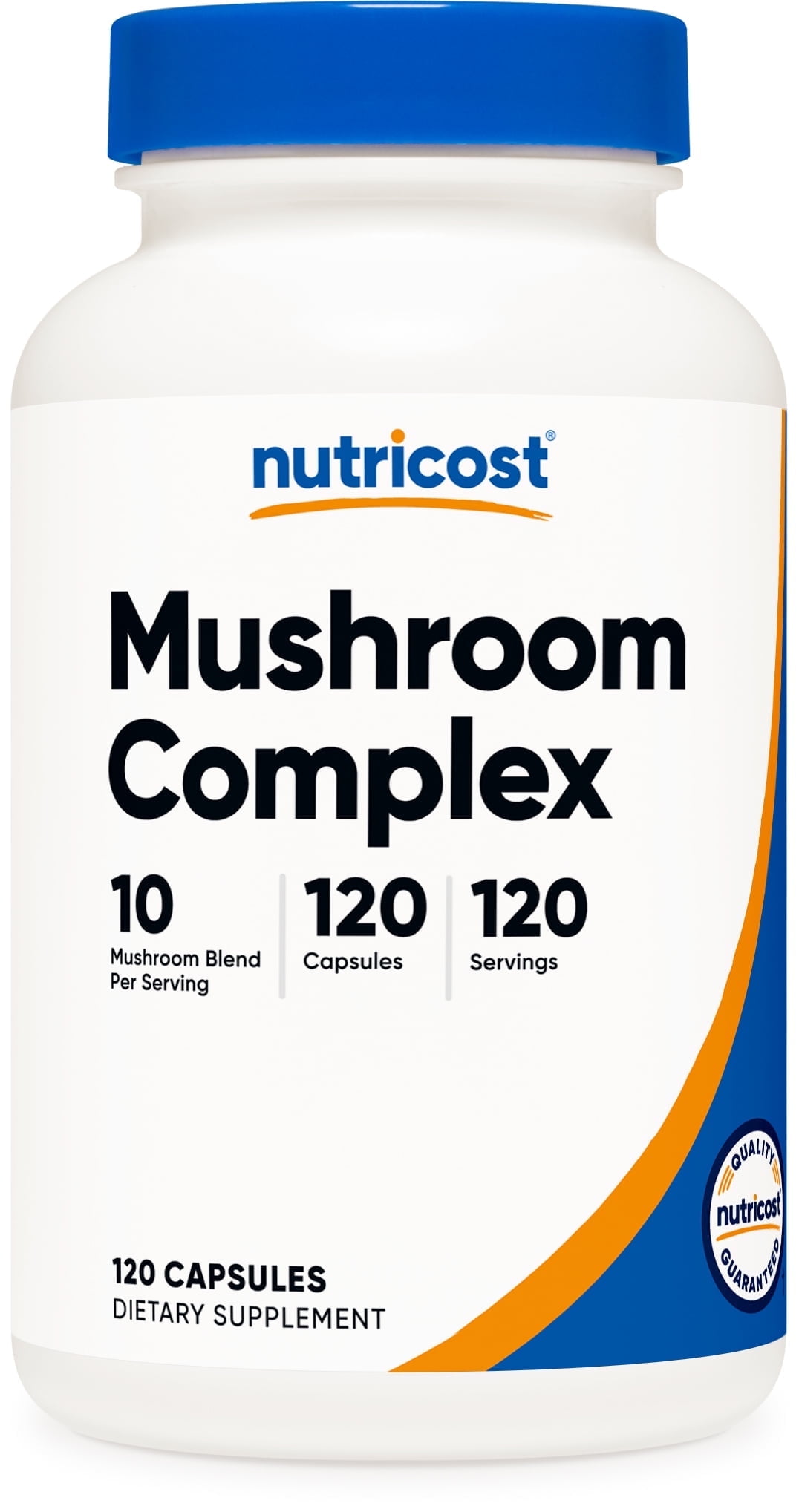 Nutricost Mushroom Complex Supplement, 120 Capsules - 10 Mushroom Blend - Supplement