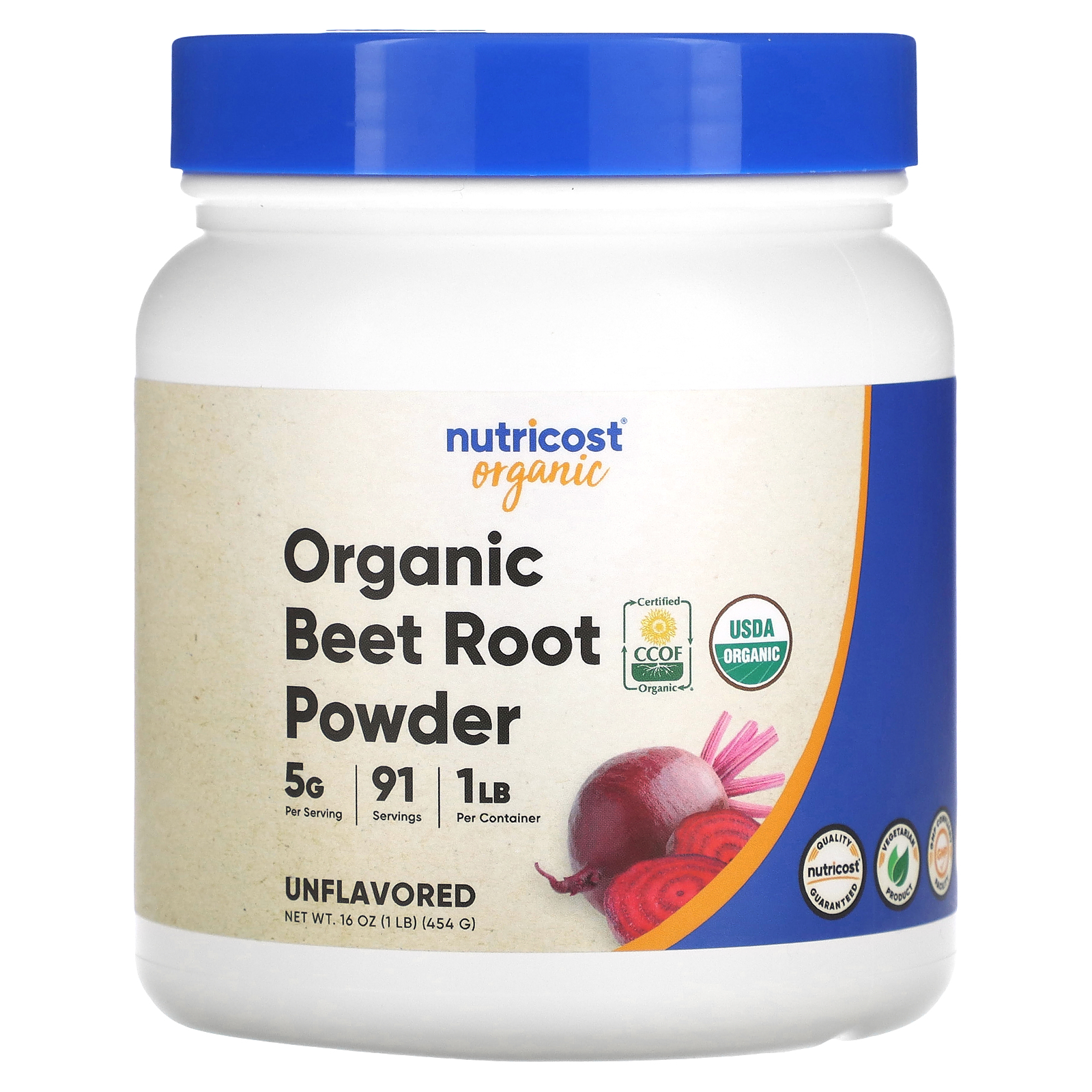 Frontier Coop Beet Powder Certified Organic bulk 16 oz.