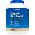 thumbnail image 1 of Nutricost Organic Rice Protein Powder (5 lb) - Gluten-Free, Non-GMO, 1 of 5