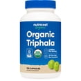 thumbnail image 1 of Nutricost Organic Triphala (2,000mg) 120 Capsules - USDA Organic, CCOF Certified, Herbal Supplement, Vegan, GMO-Free, Gluten-Free, 30 Servings, 1 of 5