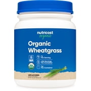 Nutricost Organic Wheatgrass Powder 1 lb, Non-GMO, Gluten Free Supplement