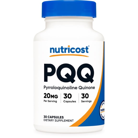 Nutricost PQQ (Pyrroloquinoline Quinone) Supplement 20mg, 30 Capsules