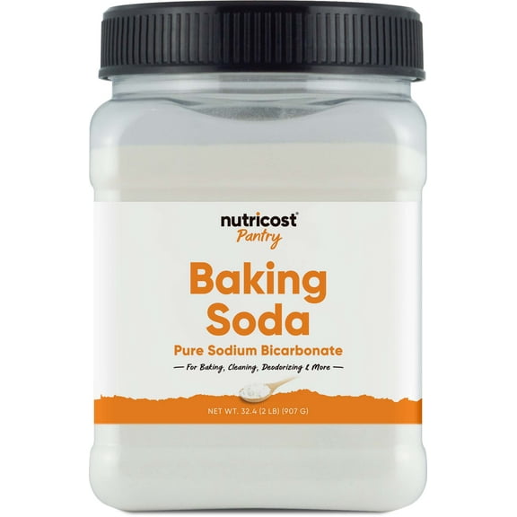 Nutricost Pantry Baking Soda (2 lbs) - For Baking, Cleaning, Deodorizing, and More