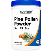 Nutricost Pine Pollen Powder 8oz - 5g Per Serving, Broken Cell Wall, Vegan, GMO-Free, Gluten-Free, 45 Servings