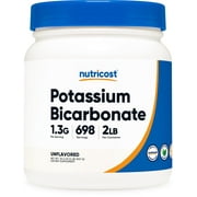 Nutricost Potassium Bicarbonate (2 LB) - 1.3G Per Serving, Gluten Free Supplement