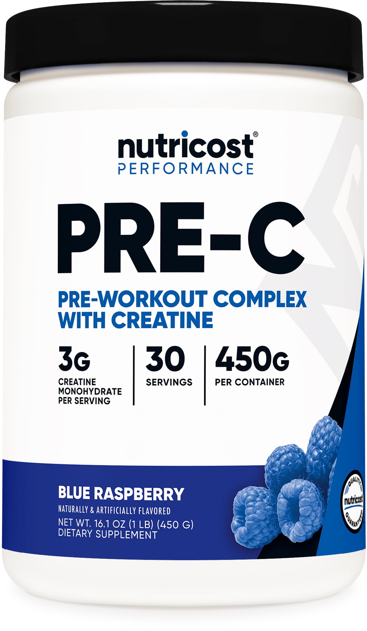 Nutricost Pre-C, Pre-Workout Complex with Creatine Powder (Blue ...