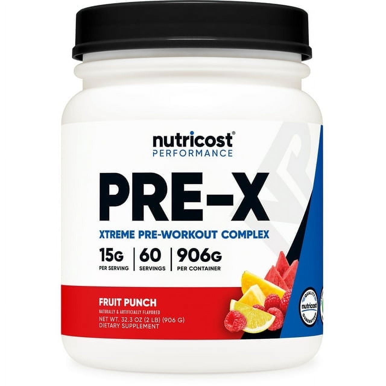Nutricost Energy PreWorkout Xtreme Complex Powder, Fruit Punch, 60