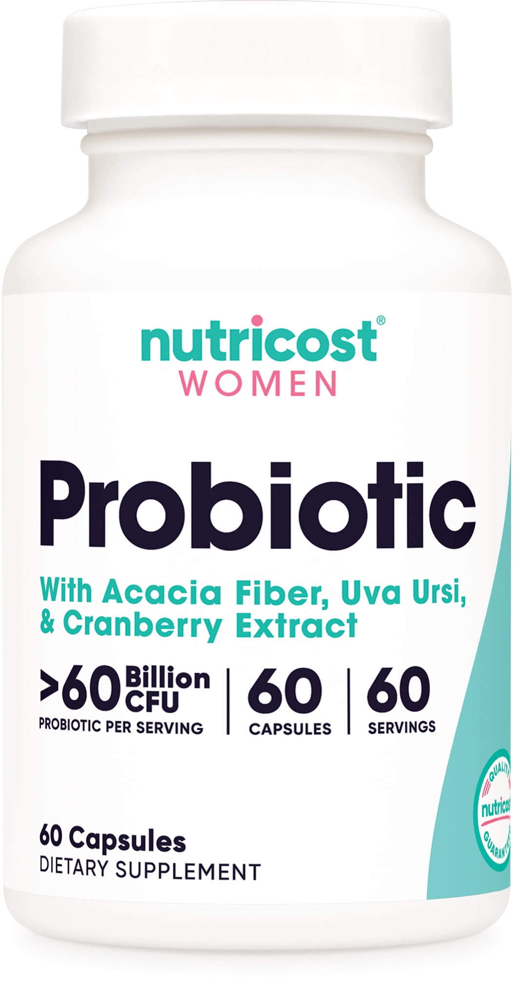 Nutricost Probiotic for Women 60 Billion CFU, 60 Capsules - Probiotic Supplement