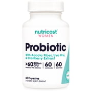 Nutricost Probiotic for Women 60 Billion CFU, 60 Capsules - Probiotic Supplement