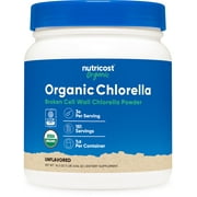 Nutricost Pure Organic Chlorella Powder 16oz - 3000mg per Serving, Supplement