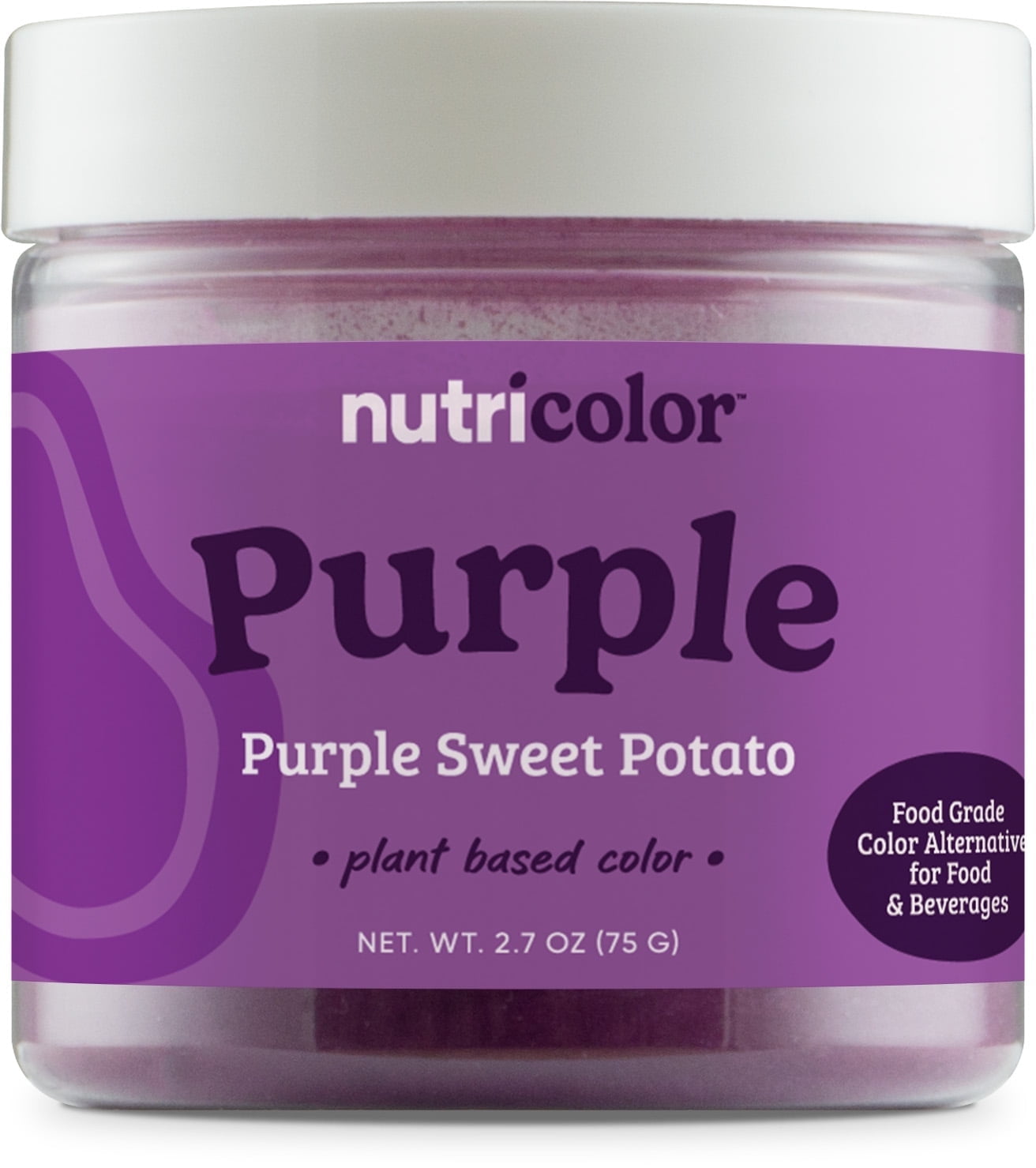Walmart daily deals:  Nutricost Purple Plant Based Food Coloring From Purple Sweet Potato Powder (75 Servings) - Nutricolor Color Alternative For Food & Beverages