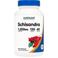 thumbnail image 1 of Nutricost Schisandra Supplement 1,200mg Per Serving, 120 Capsules for 60 Servings Per Bottle - Berry Fruit Extract, Vegan, GMO-Free, Gluten-Free, 1 of 5