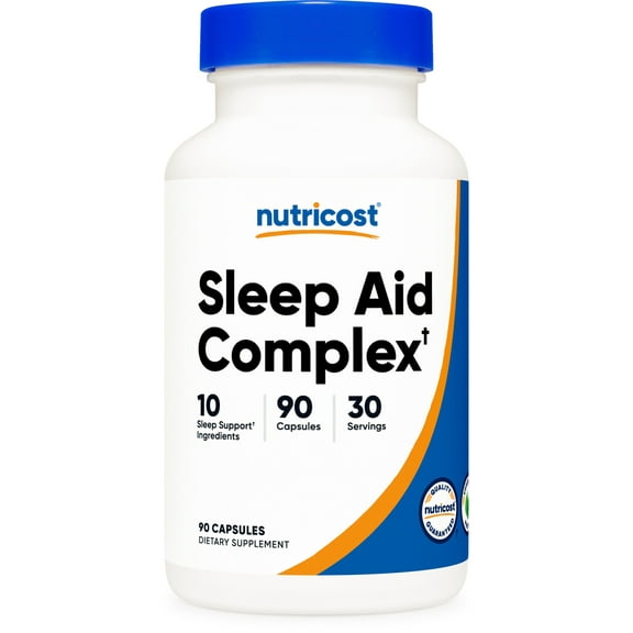 Nutricost Sleep Aid Complex 1330mg Serving (90 Capsules) Supplement