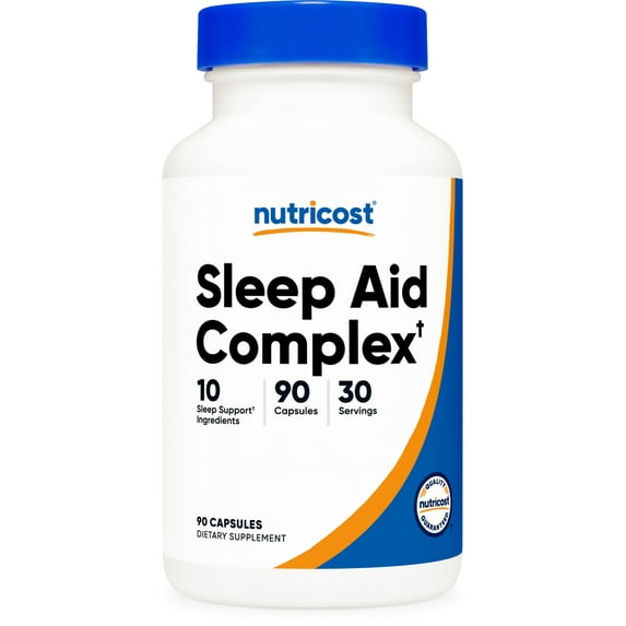 Nutricost Sleep Aid Complex 1330mg Serving (90 Capsules) Supplement
