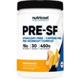 thumbnail image 1 of Nutricost Stim-Free Pre-Workout Powder, 30 Servings (Peach Mango) - Non-GMO Supplement, 1 of 5