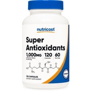 Nutricost Super Antioxidants 1000mg 120 Capsules - Antioxidant Supplement for Men and Women with Acai, Goji, Blueberry and More, 60 Servings