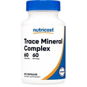 Nutricost Trace Mineral Complex 60 Capsules - Vegan, Gluten-Free, GMO Free