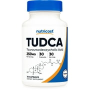 Nutricost Tudca 250mg, 30 Capsules (Tauroursodeoxycholic Acid) Supplement