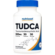 Nutricost Tudca 500mg, 30 Capsules (Tauroursodeoxycholic Acid) - Gluten Free, Non-GMO Supplement