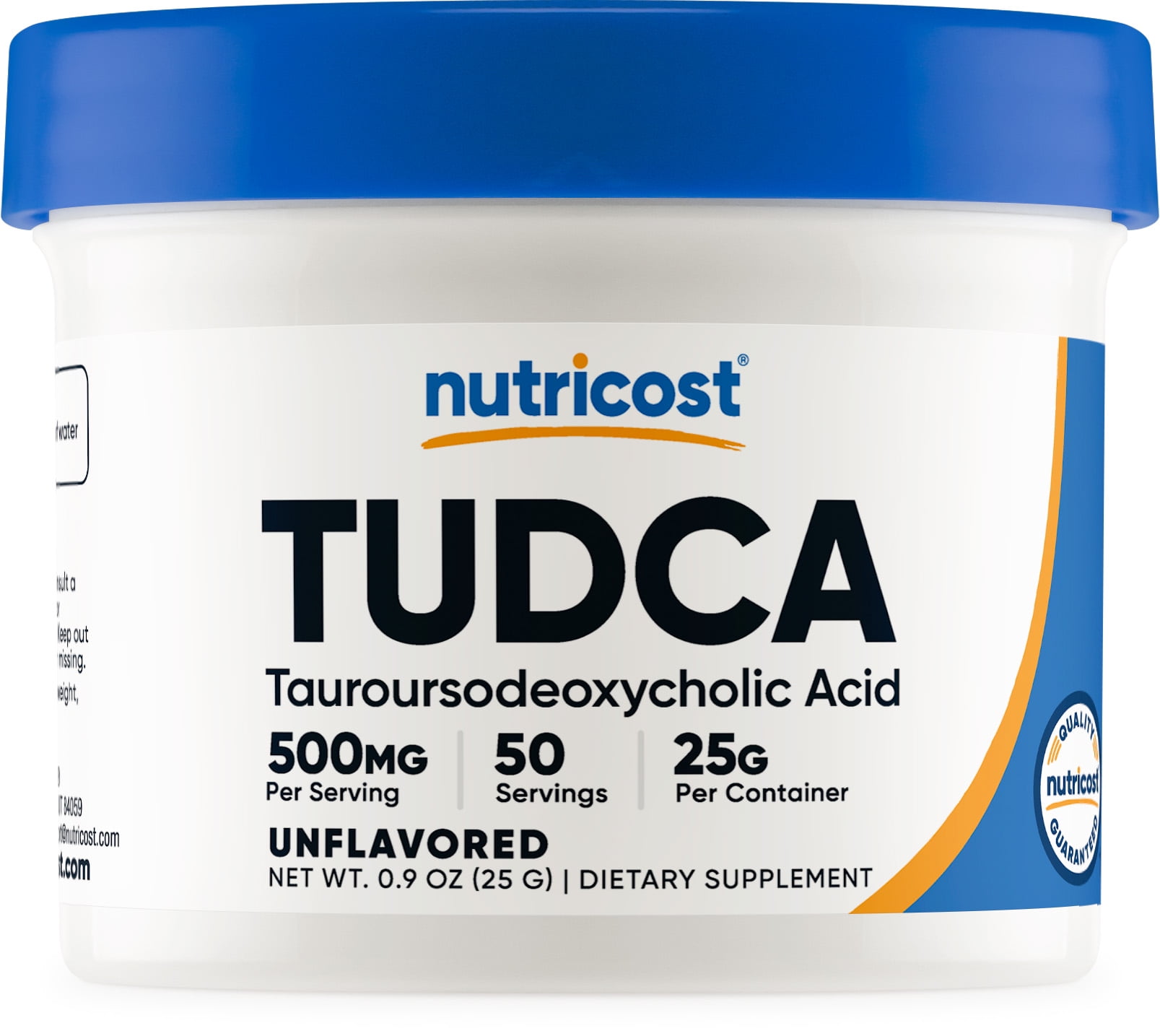 Nutricost Tudca Powder 25 Grams (Tauroursodeoxycholic Acid) Supplement - Gluten Free, Non-GMO