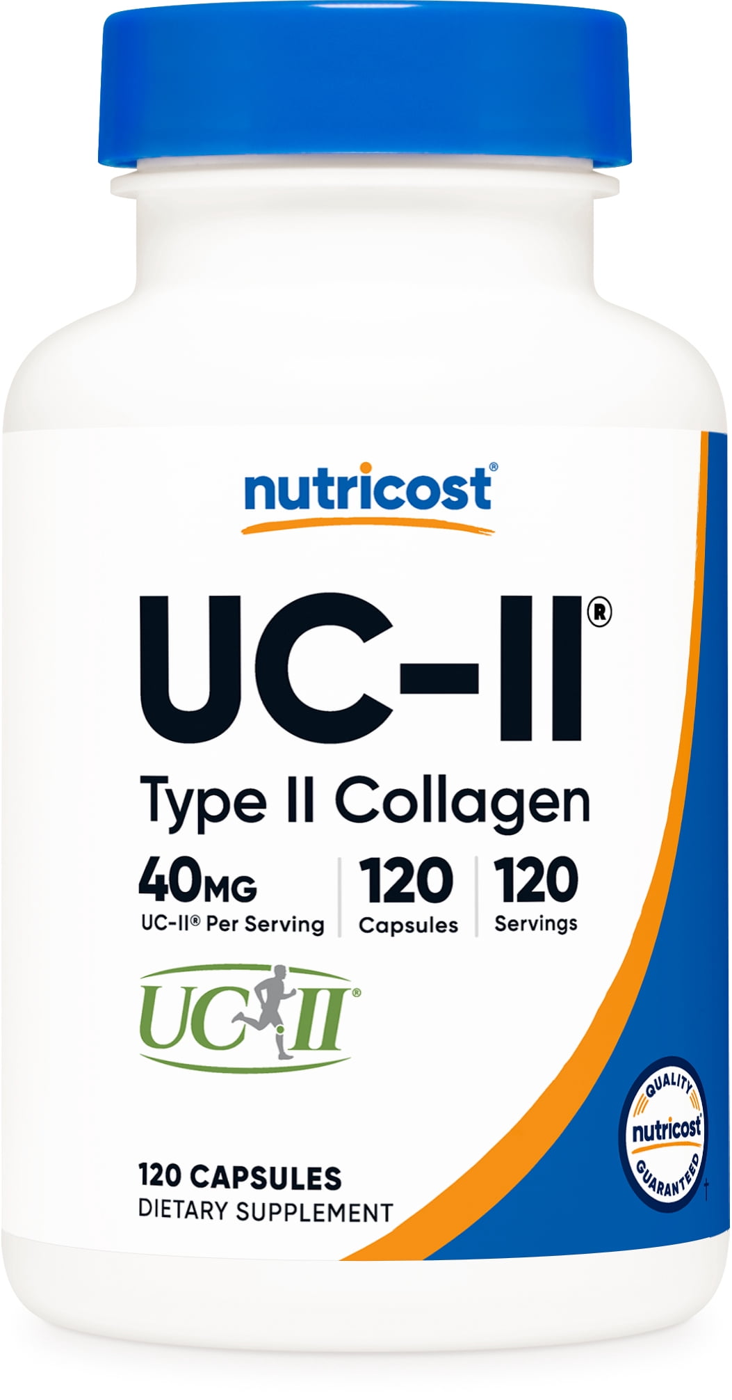 Nutricost UC-II Collagen (40mg) 120 Capsules - With Undenatured Type II Collagen, GMO-Free, Gluten-Free