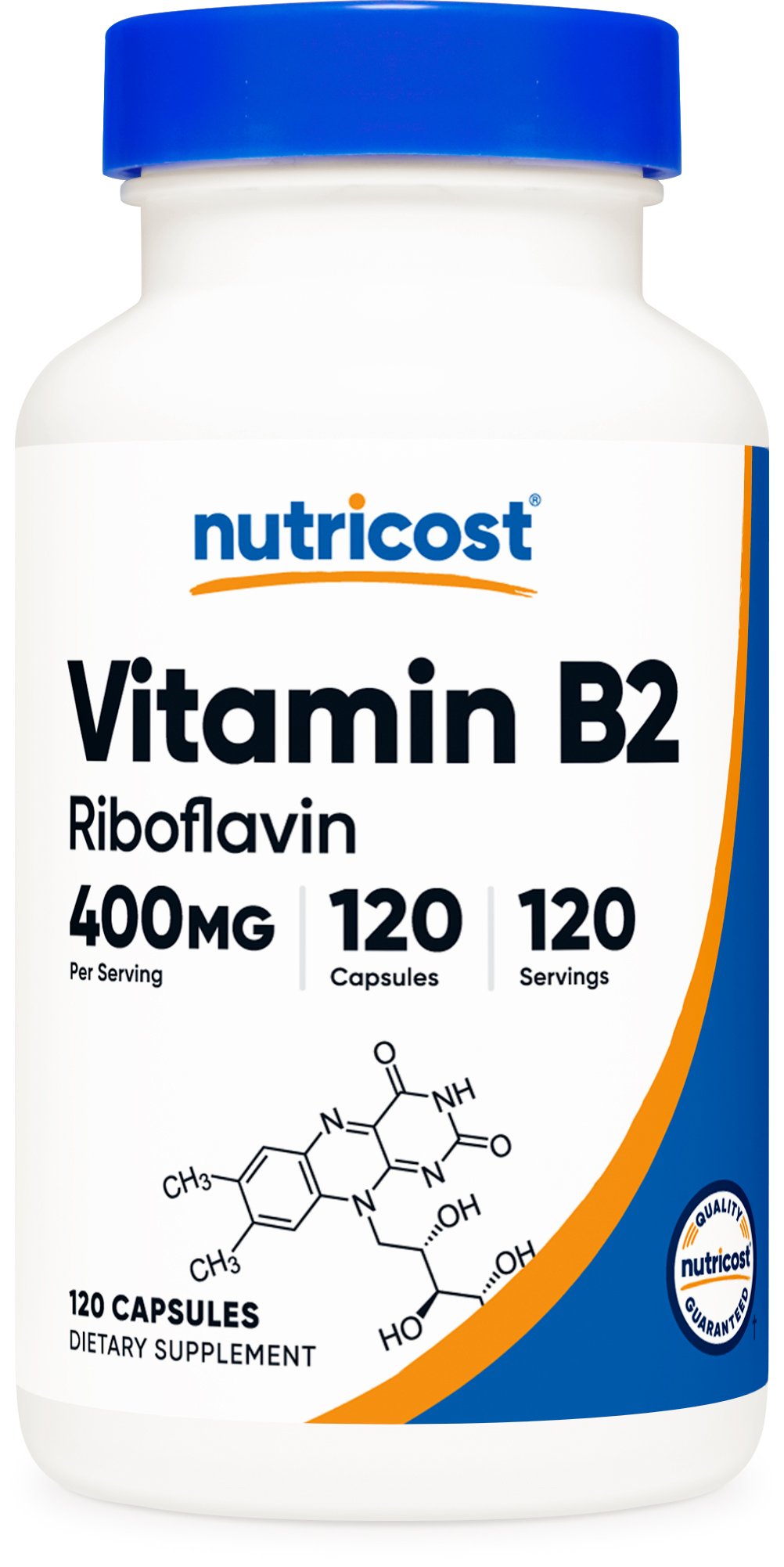Vitamin B2 (Riboflavin) 100mg Energy Production & Nutrient Metabolism