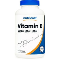 Nutricost Vitamin E Supplement 400 IU, 240 Softgel Capsules