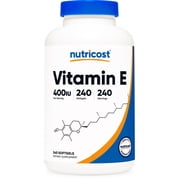 Nutricost Vitamin E Supplement 400 IU, 240 Softgel Capsules