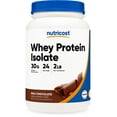 thumbnail image 1 of Nutricost Whey Protein Isolate Powder (Milk Chocolate) 2LBS - Gluten Free & Non-GMO, 1 of 5