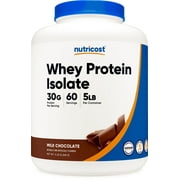 Nutricost Whey Protein Isolate Powder (Milk Chocolate) 5LBS