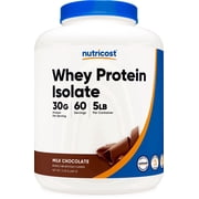 Nutricost Whey Protein Isolate Powder Milk Chocolate 5LBS